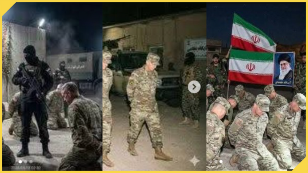 Irán no capturó soldados de EE. UU.: las imágenes virales son IA