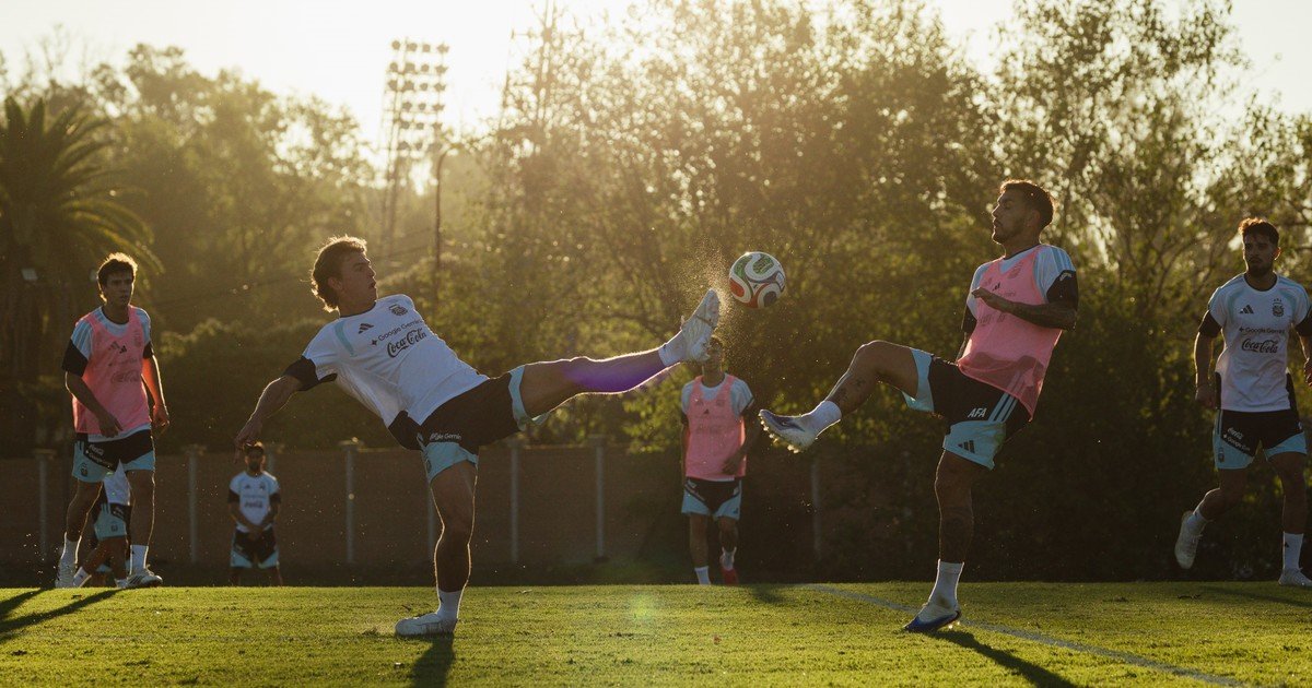 La Selección Argentina se entrenó con Messi: los que llegan en alza y los que están en baja en la última citación antes del Mundial 2026