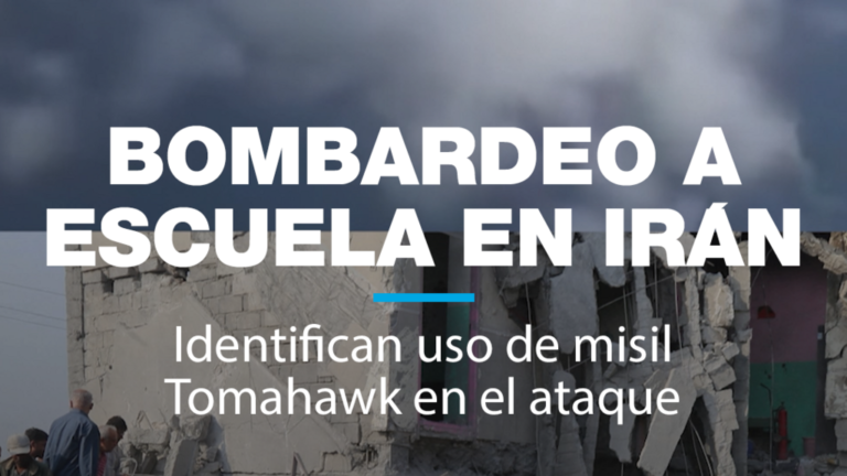 Bombardeo a escuela en Irán: identifican uso de misil Tomahawk en el ataque