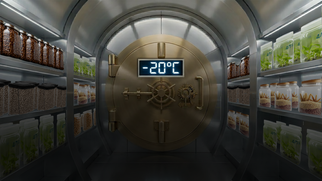 Olivos guardados en Svalbard: el futuro de tu comida está en una bóveda a -20ºC