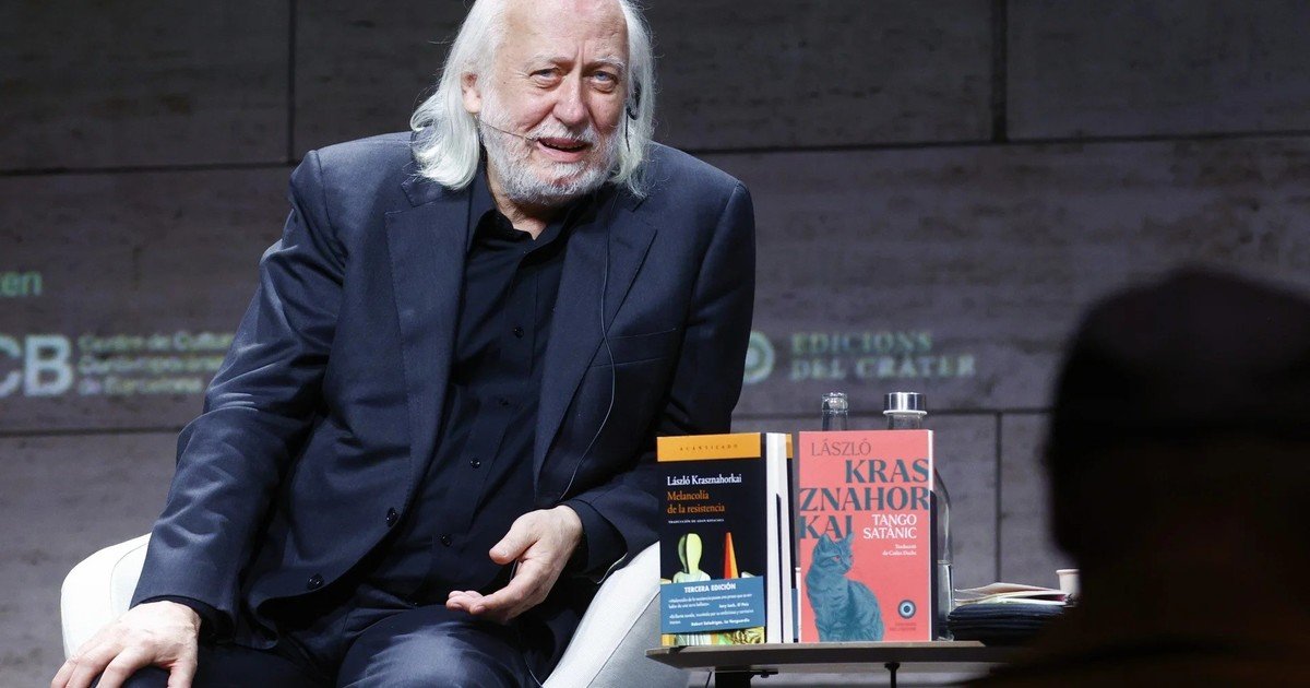 Para László Krasznahorkai, Nobel de Literatura 2025, “el apocalipsis ya está sucediendo”