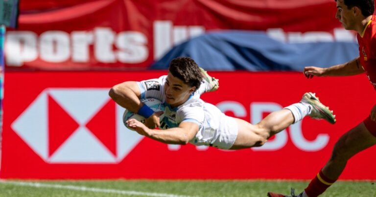 Los Pumas'7, por el oro en Nueva York: enfrentan a Sudáfrica en semifinales de la sexta etapa del campeonato Mundial