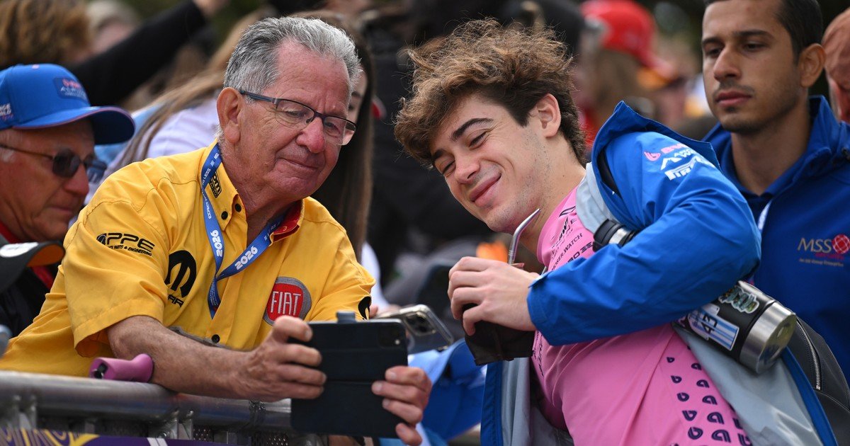 "De reflejos andamos bien": Franco Colapinto y un divertido posteo por su increíble maniobra en la largada del GP de Australia