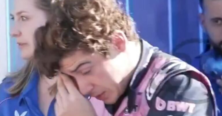 El insólito blooper que sufrió Franco Colapinto en el GP de Australia y obligó la atención de los médicos: "Me quemó una parte del ojo"