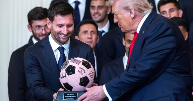 Messi, después de Trump: Inter Miami visita al DC United en la MLS con el 10 buscando su gol 900 y detrás de un récord casi imposible