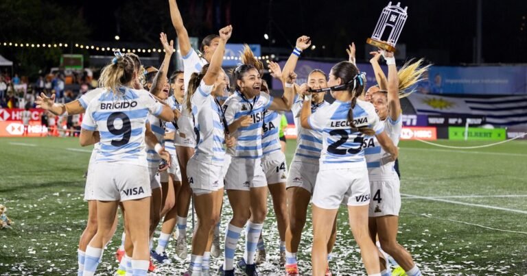 Las Yaguaretés hicieron historia: campeonas en Montevideo y a la elite del Seven mundial