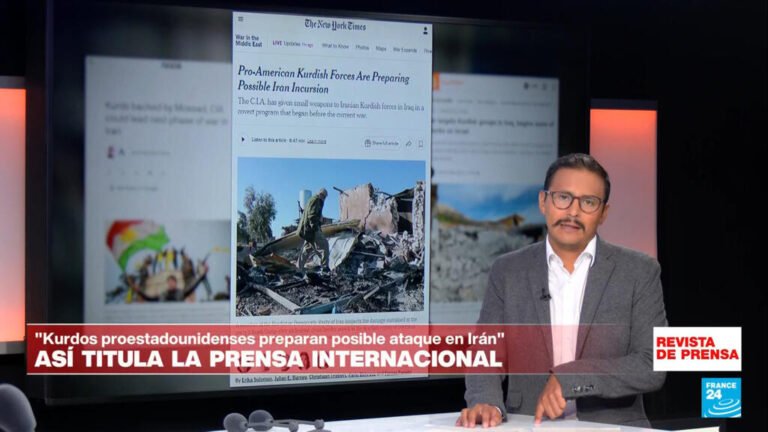 "Kurdos respaldados por el Mossad y la CIA podrían liderar la siguiente fase en Irán": 'Axios'