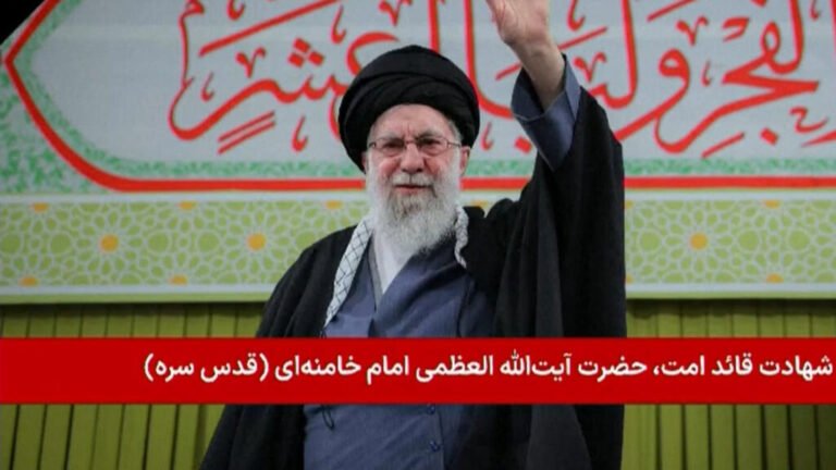 Televisión estatal iraní confirma muerte de Ali Jamenei; Gobierno promete "ofensiva feroz"