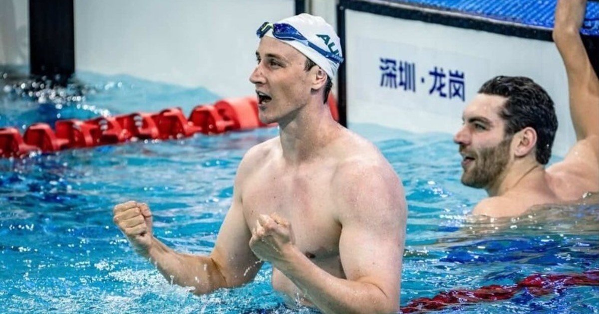 Cameron McEvoy es el nadador más rápido de la historia: rompió el récord mundial de los 50 metros libres que arrastraba más de 16 años de polémicas por los supertrajes
