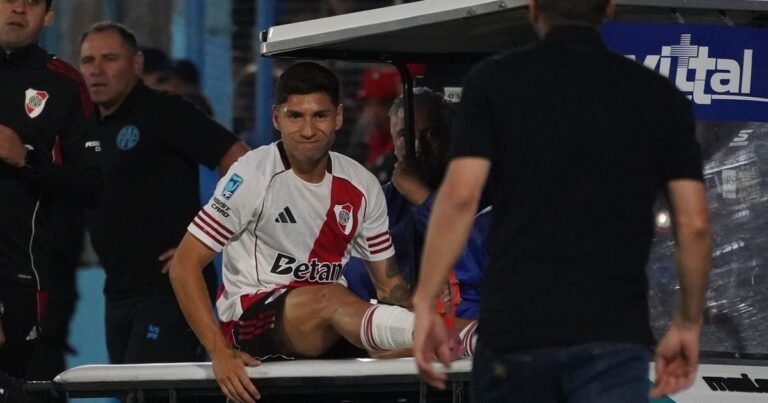 Gonzalo Montiel se lesionó y ahora son ocho las bajas que tendrá el Chacho Coudet en el mini retiro de River en Cardales