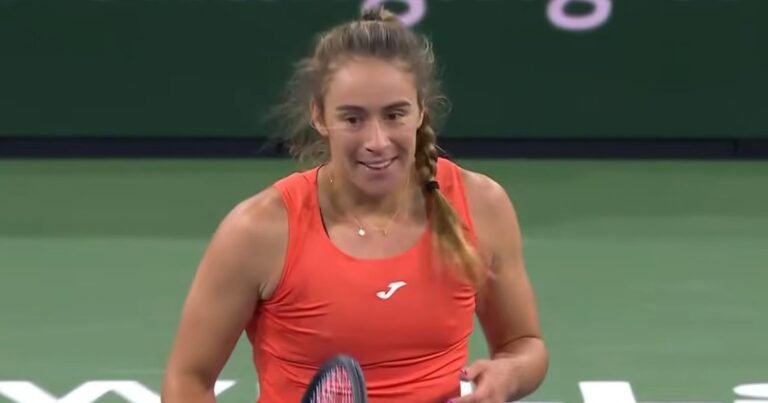 Masters 1000 de Indian Wells: Solana Sierra tuvo la noche más feliz del año, le ganó a Peyton Stearns y ahora va por otro batacazo ante Andreeva