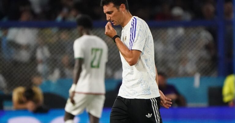 Lionel Scaloni reconoció el bajo nivel de la Selección: "No hicimos un buen partido, podemos jugar mucho mejor"