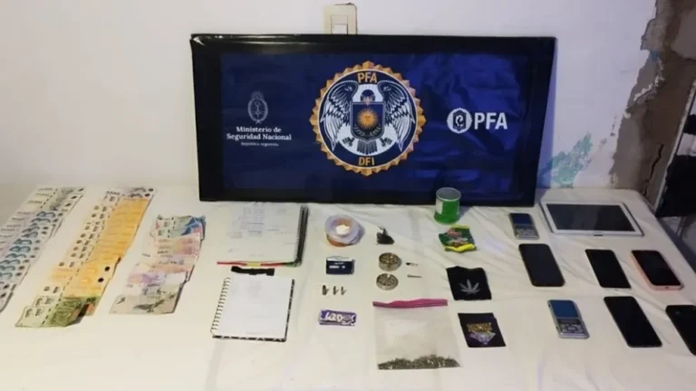 Desarticulan un punto de venta de estupefacientes en Madryn