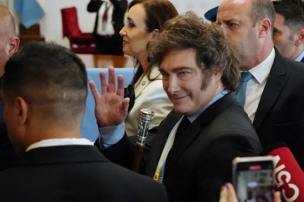 Milei abre el período 144º de sesiones ordinarias