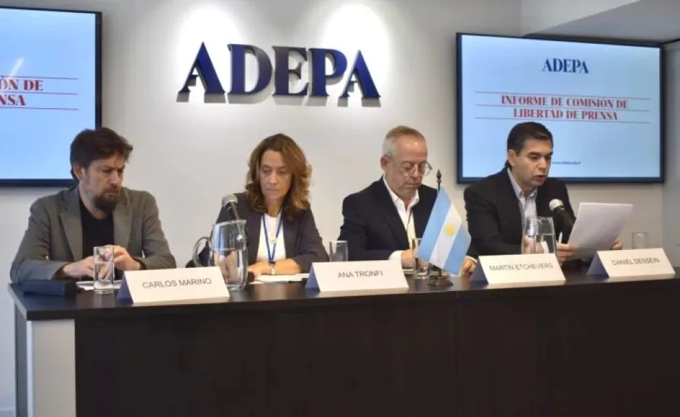 Adepa presentó su informe semestral de Libertad de Prensa