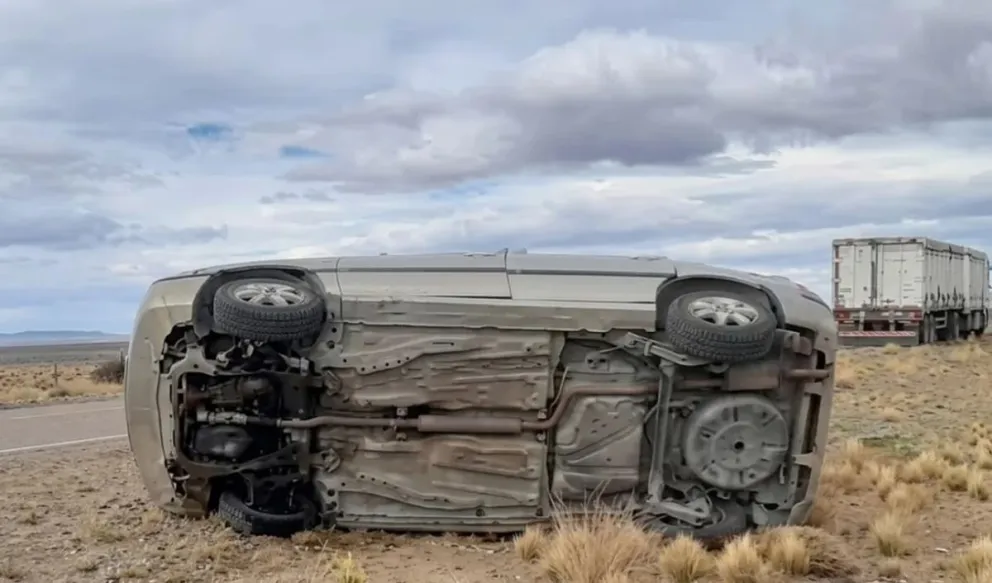 Vuelco fatal en la Ruta Nacional 40 dejó un hombre fallecido