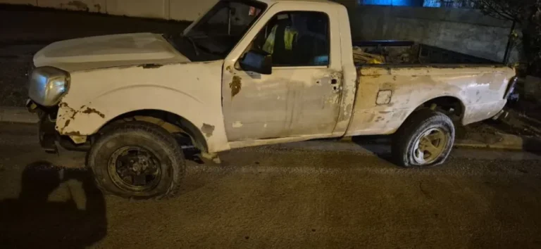Conducía borracho y le secuestraron la camioneta en Kilómetro 5
