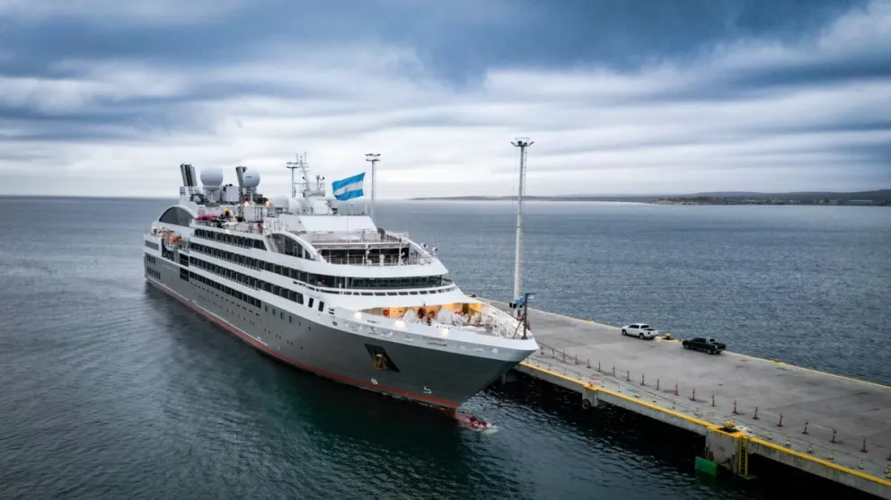 Chubut recibe al crucero Le Boreal en la recta final de la temporada