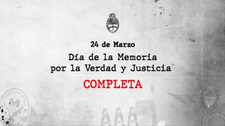 24 de marzo: El Gobierno prepara un nuevo mensaje para el Día de la Memoria, la Verdad y la Justicia