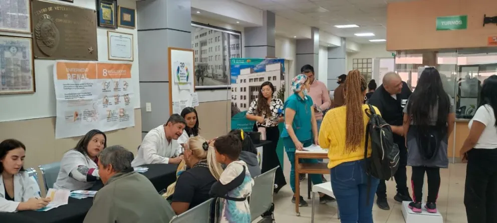 El Hospital Regional realizó controles y concientización por el Día Mundial del Riñón