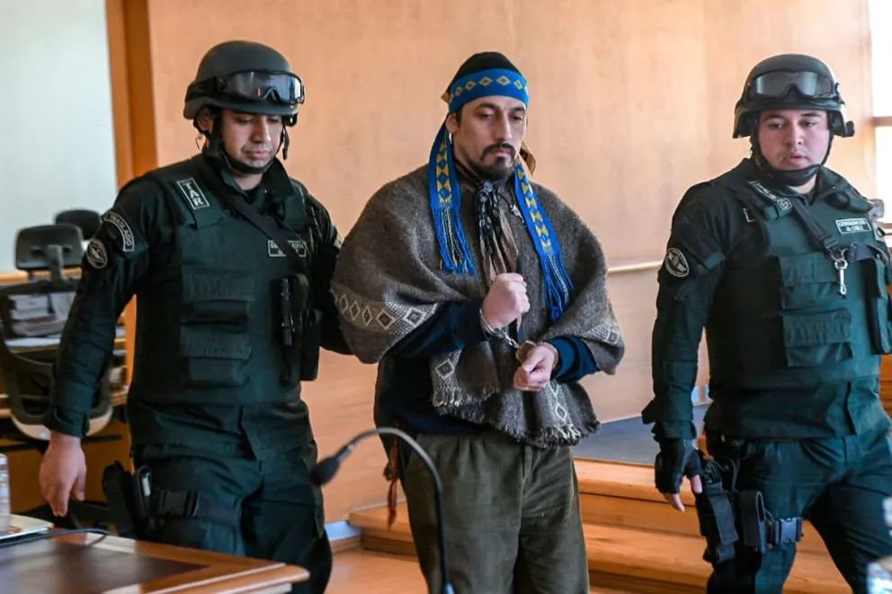 Jones Huala seguirá detenido en Rawson hasta junio por orden de la Justicia Federal