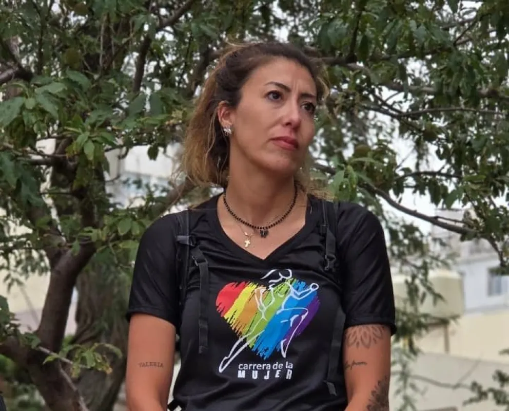 Jessica Schwab estuvo presente en la 22° Carrera de la Mujer