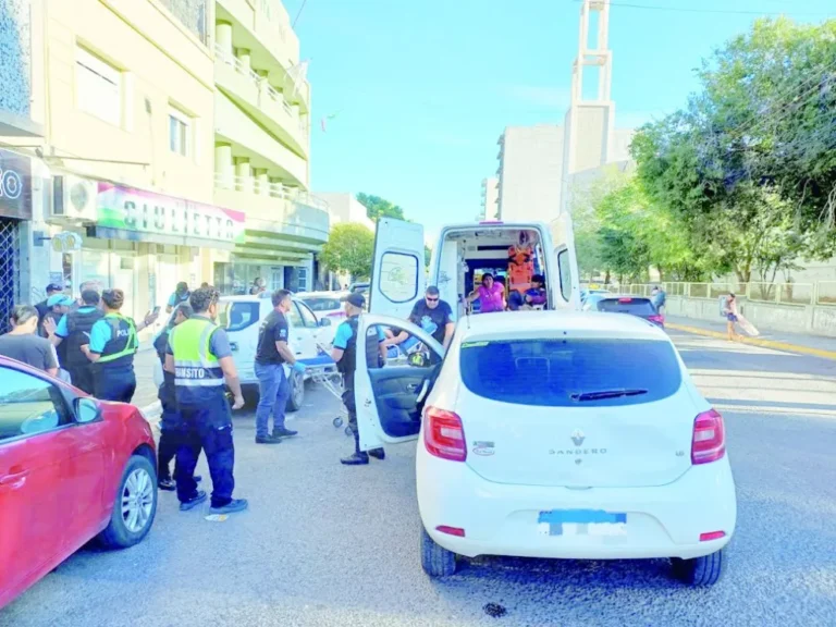 Centro: atropellan a una mujer y a sus dos hijas menores