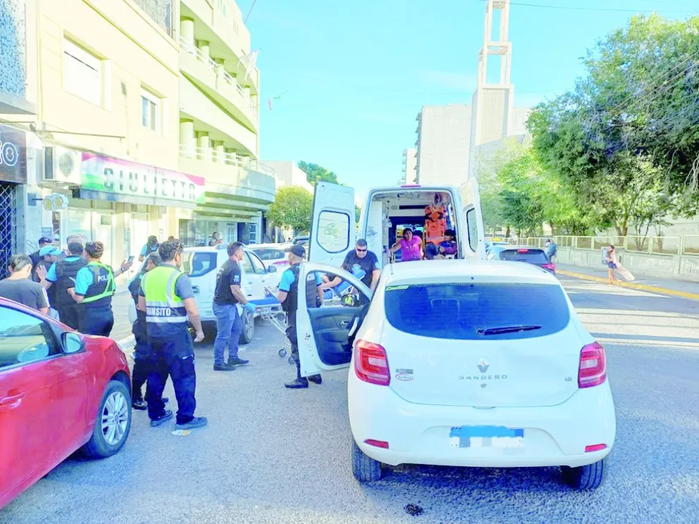 Centro: atropellan a una mujer y a sus dos hijas menores