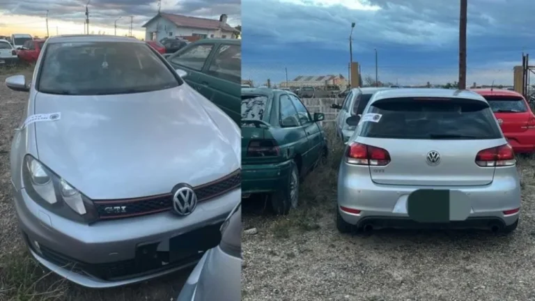 Detectan vehículo con numeración adulterada y documentación falsa