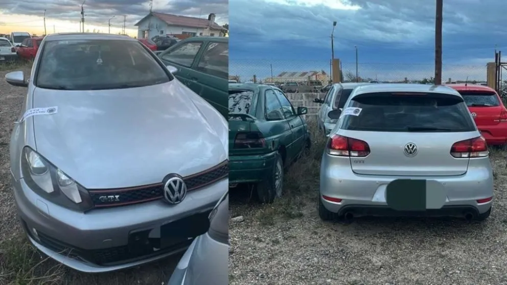 Detectan vehículo con numeración adulterada y documentación falsa