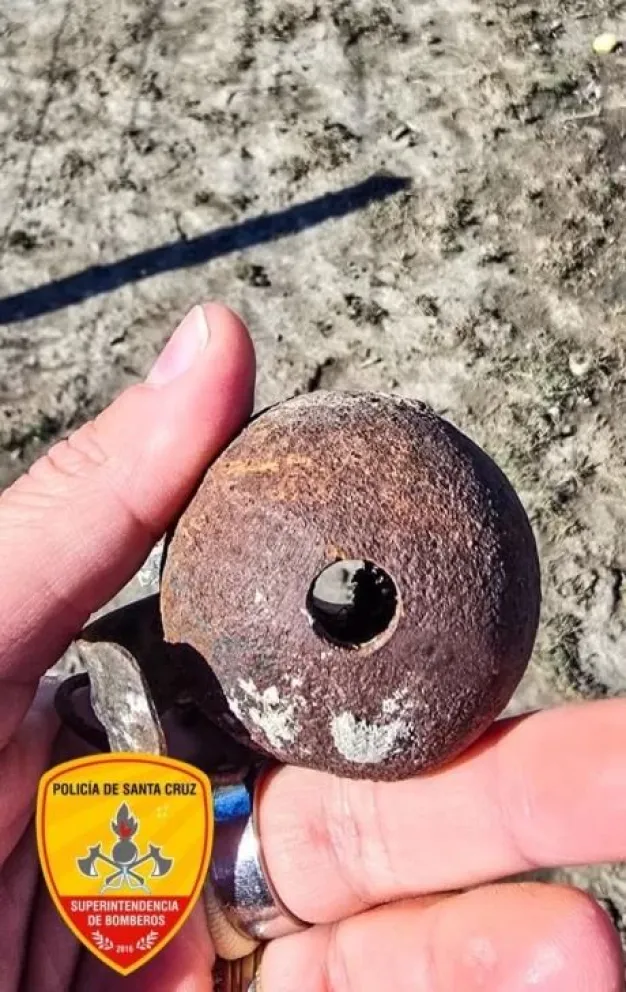 Hallaron una granada en un descampado de Río Gallegos y activaron un operativo de seguridad