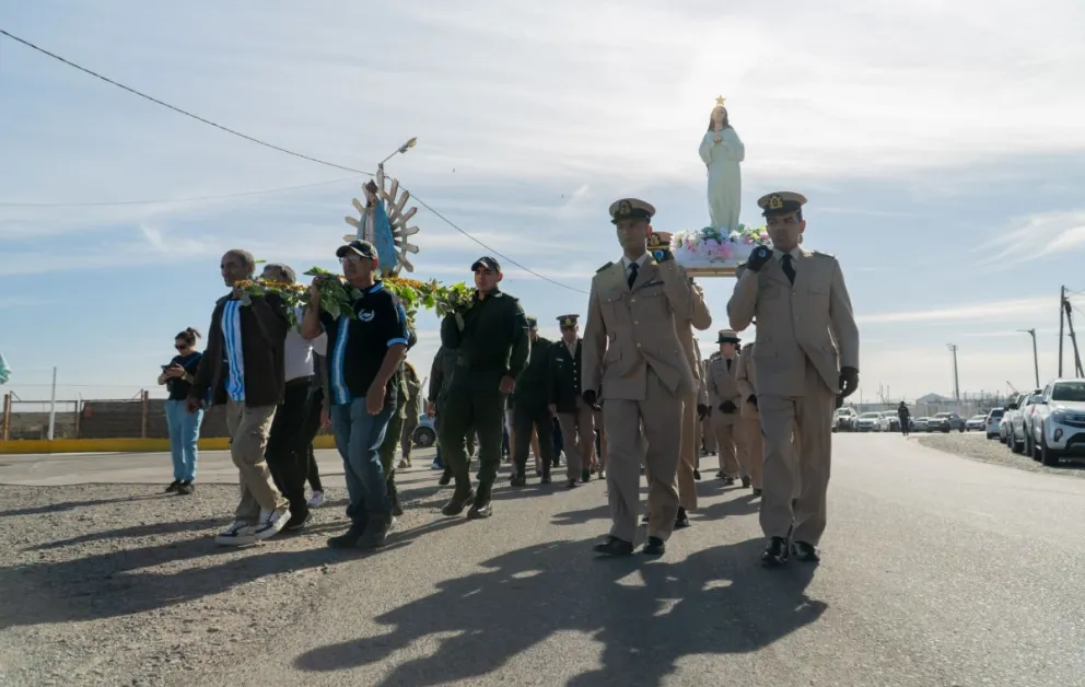 Rawson recibirá este sábado a la Virgen Malvinera