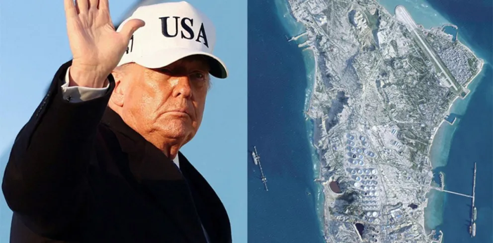 Trump anunció “uno de los bombardeos más poderosos” contra la isla de Kharg