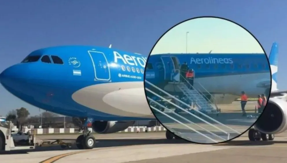 Un avión iba a Trelew y tuvo una emergencia en el aire