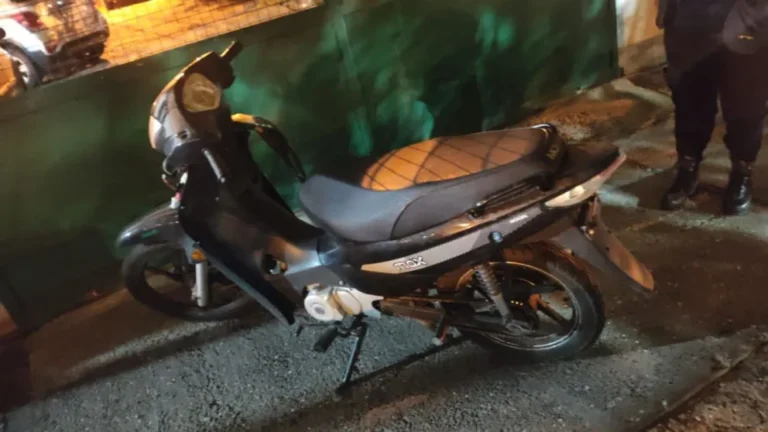 Aprehendieron a un joven de 20 años tras robar una motocicleta