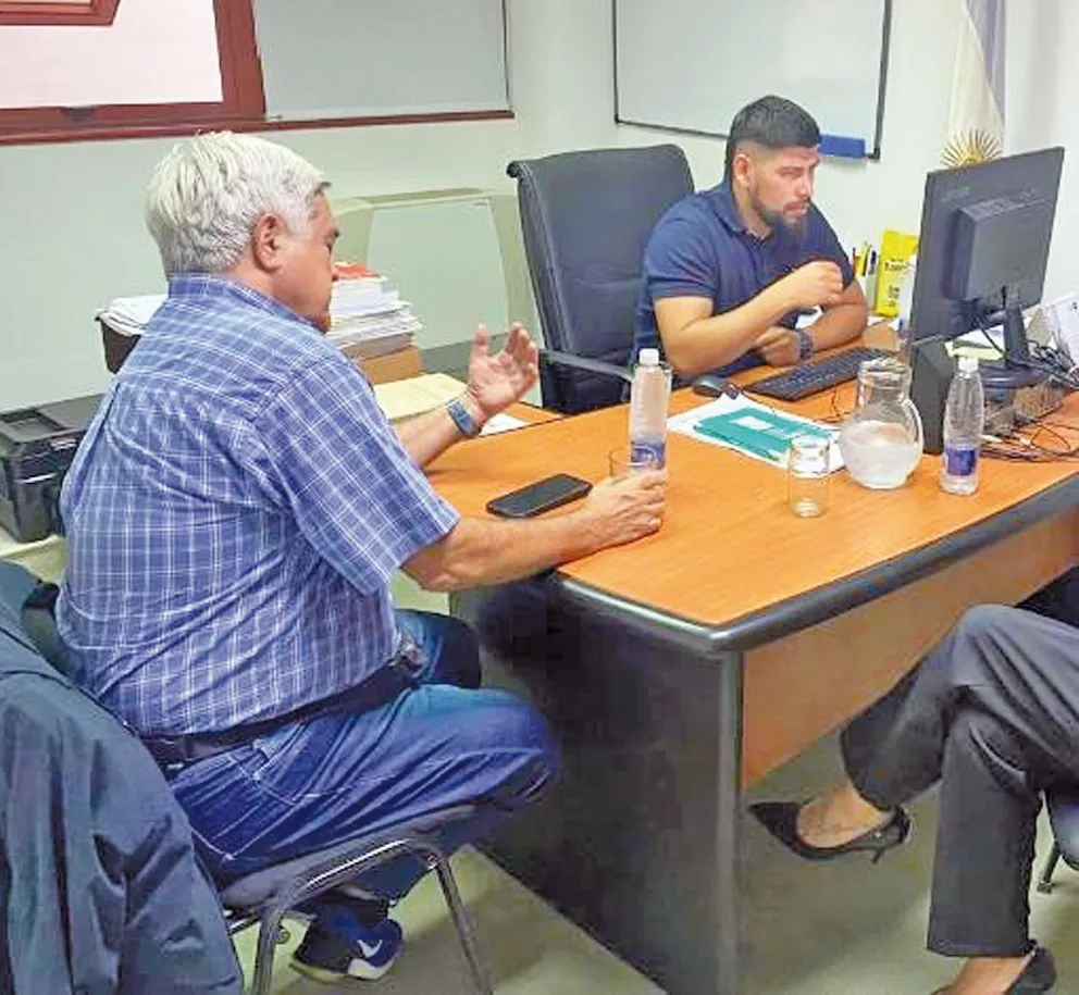 Miquelarena se presentó en la Fiscalía de Trelew y pidió que se abra una investigación por un video en redes sociales