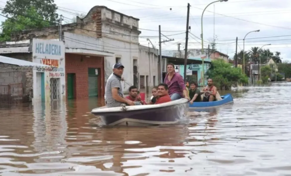 Un temporal extraordinario dejó bajo el agua a varias localidades de Tucumán