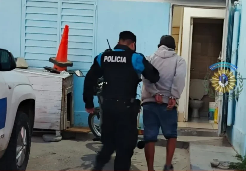 Violentó una ventana, entró a una casa y se quedó dormido en la cocina