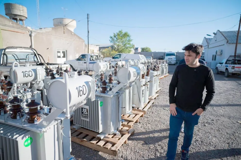 El Gobierno avanza en la instalación de la Subestación del Hospital Santa Teresita