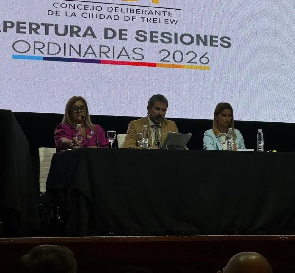 Gerardo Merino abrió sesiones ordinarias en Trelew