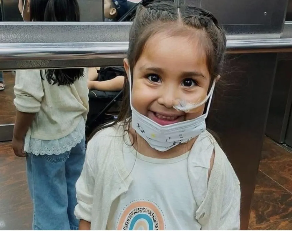 Campaña solidaria para Catalina: la niña de Trelew que espera un trasplante de riñón