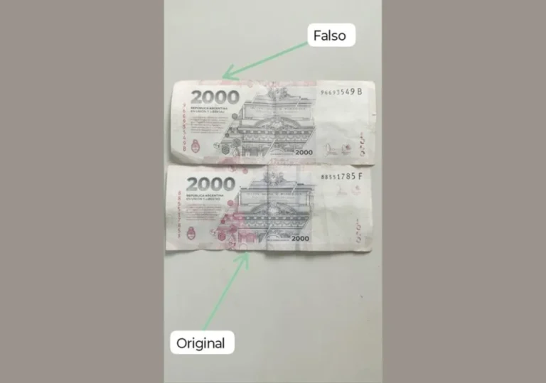 Alerta: empezaron a aparecer billetes falsos en Trelew 