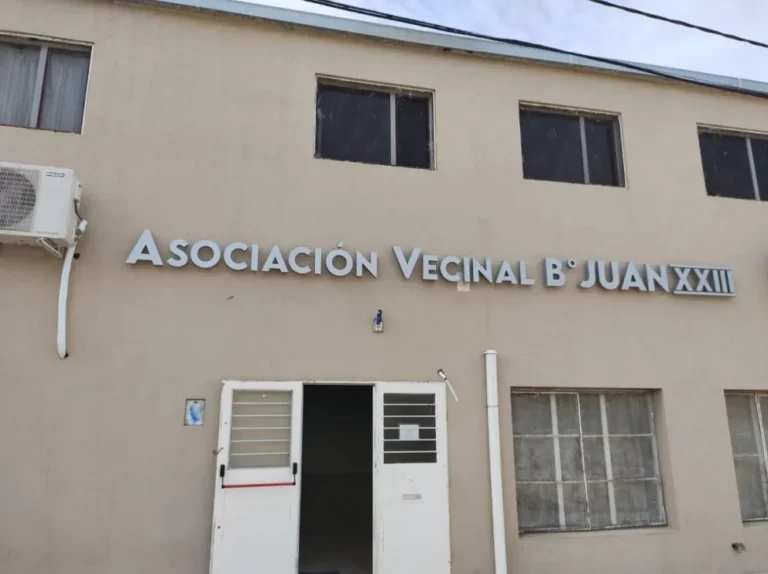 Juan XXIII: inician las actividades en la vecinal mientras aguardan el avance de obras