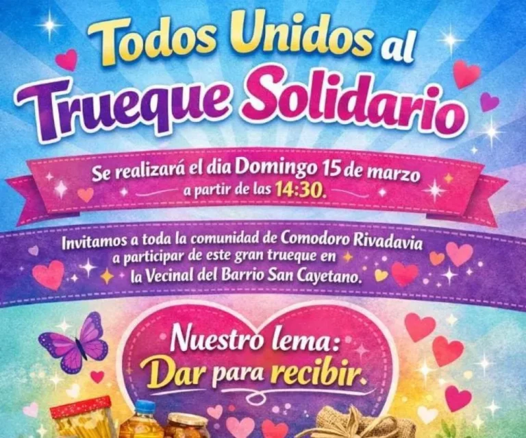 Trueque Solidario en el barrio San Cayetano