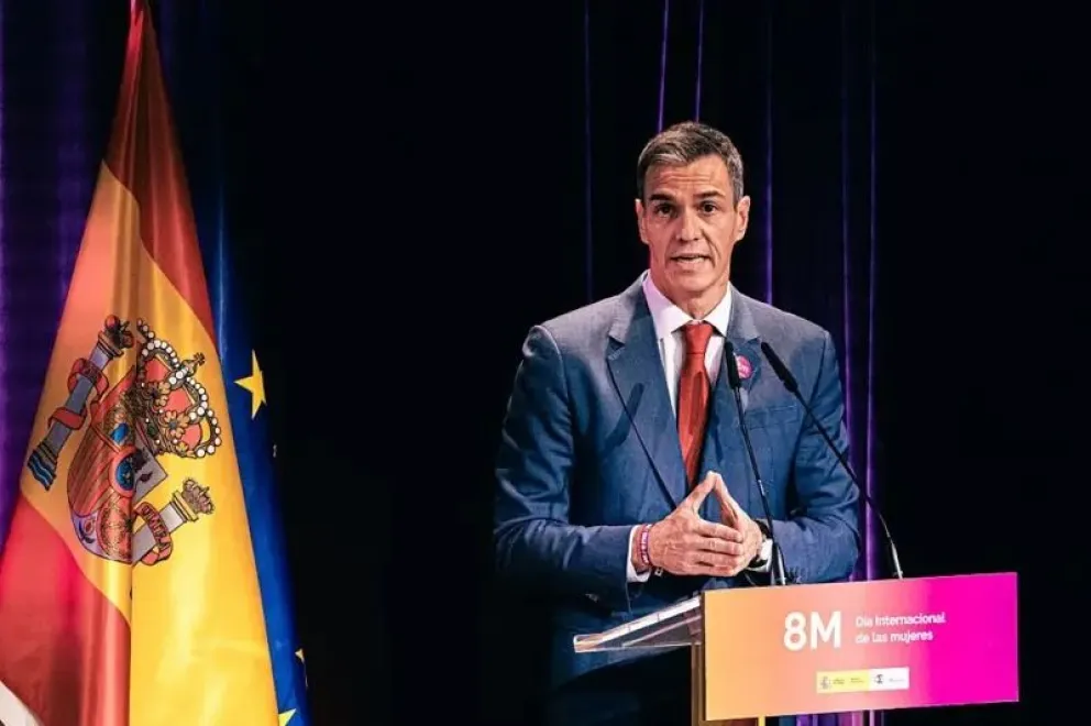 Pedro Sánchez le respondió a Trump: “No queremos guerra”
