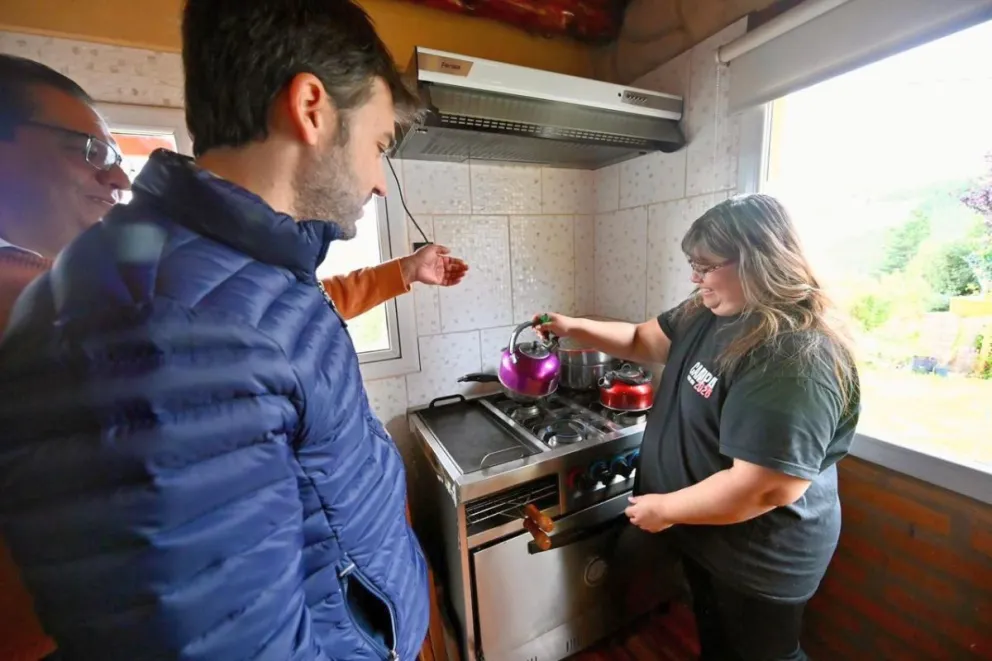 Después de seis años de espera, se habilitan nuevas conexiones de gas en Esquel gracias a la ampliación del Gasoducto Cordillerano