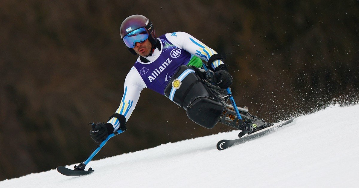 Enrique Plantey, la historia del esquiador argentino que hace historia en Italia: a los 43 años, compite en sus cuartos Juegos Paralímpicos