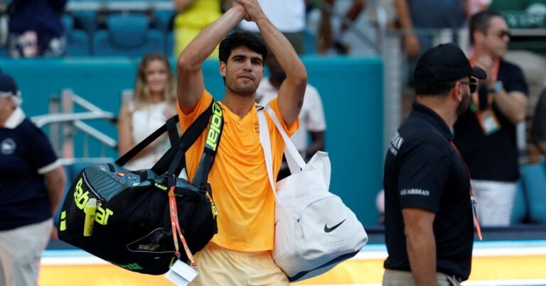 "Creo que está aburrido": el fuerte análisis sobre el bajón de Carlos Alcaraz, eliminado en el Masters 1000 de Miami