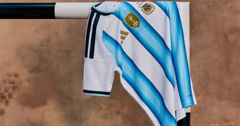 Así es la camiseta de la Selección Argentina para el Mundial 2026: todos los detalles