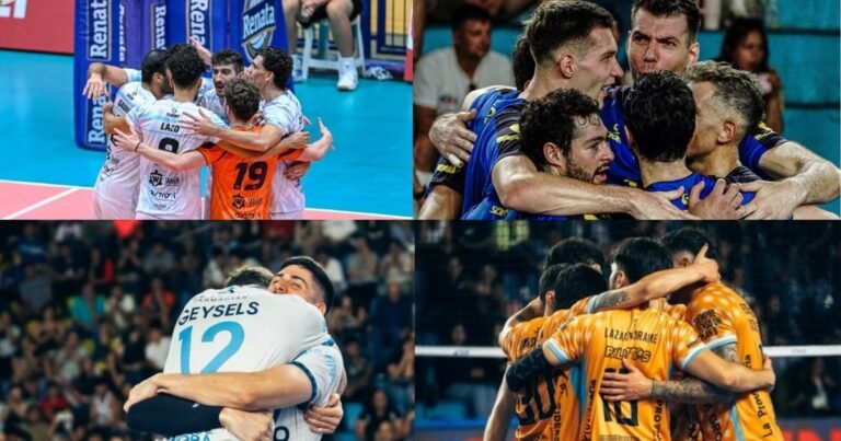 Se define la Liga Argentina de Vóley: Ciudad, UPCN, Tucumán de Gimnasia y Monteros ya están en las semifinales